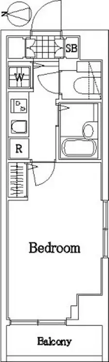 フェニックス中板橋 9階階 間取り