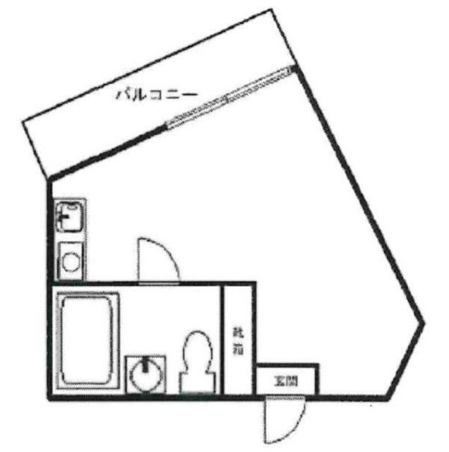 メゾンドノアロゼ錦町(ワンルーム/2階)の間取り写真