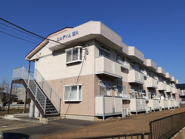 エルディム西A(2DK/2階)