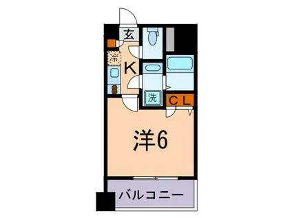 プレサンス本駒込アカデミア(1K/4階)の間取り写真