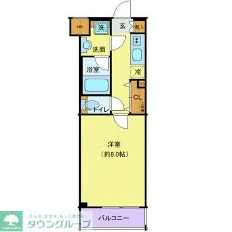 プレール・ドゥーク高井戸 3階階 間取り