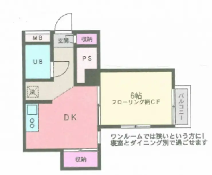 矢沢ビル 6階階 間取り