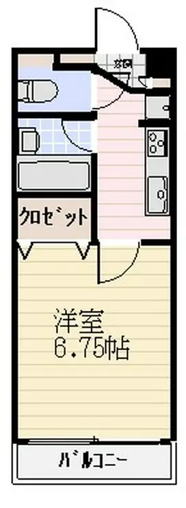 櫻コート 3階階 間取り
