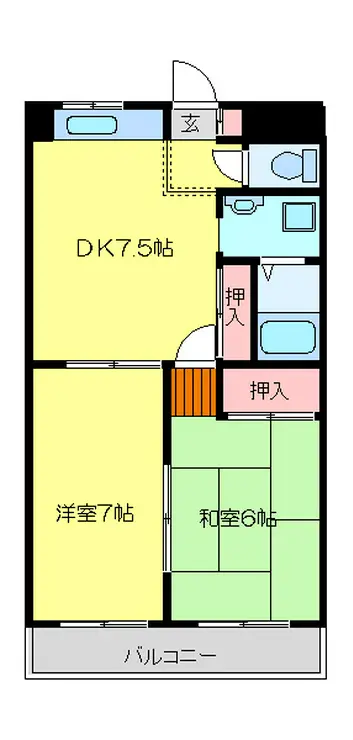 グランシャリオ 2階階 間取り