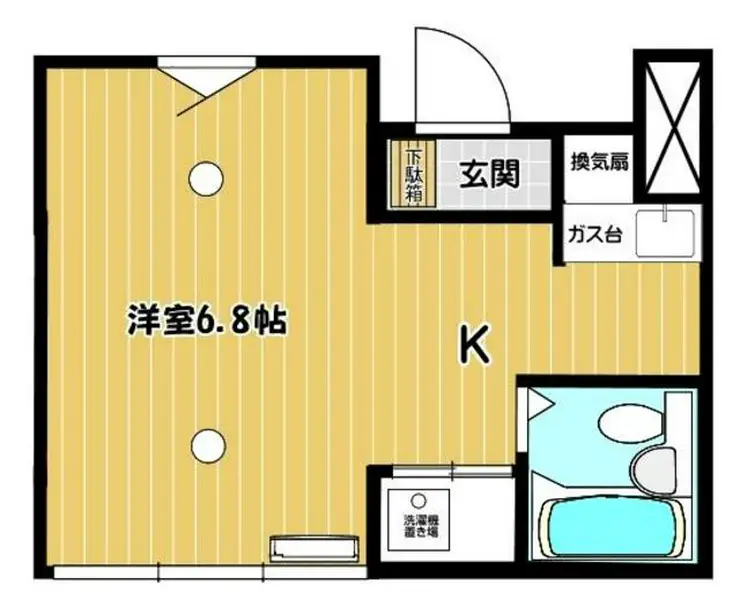 コーポ永 3階階 間取り