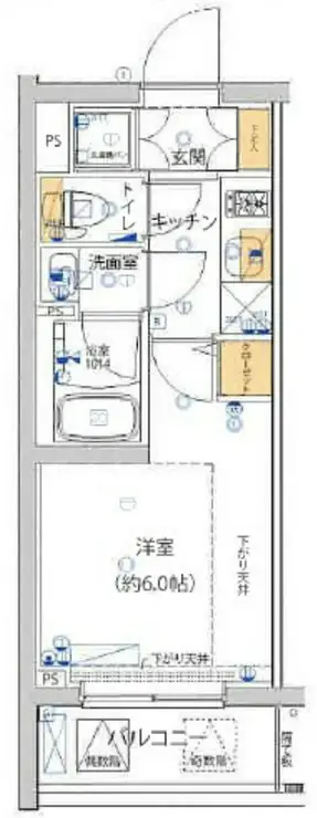 ライジングプレイス綾瀬 3階階 間取り