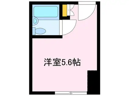 元町駅横ビル(ワンルーム/4階)の間取り写真