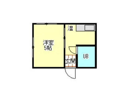 ダイソー5号館(1K/2階)の間取り写真