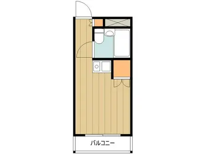 メゾンドノア天神町(ワンルーム/4階)の間取り写真
