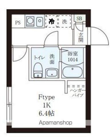 レピュア小石川レジデンスII(1K/5階)の間取り写真