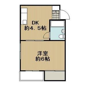 OMC大曽根ビル(1DK/2階)の間取り写真