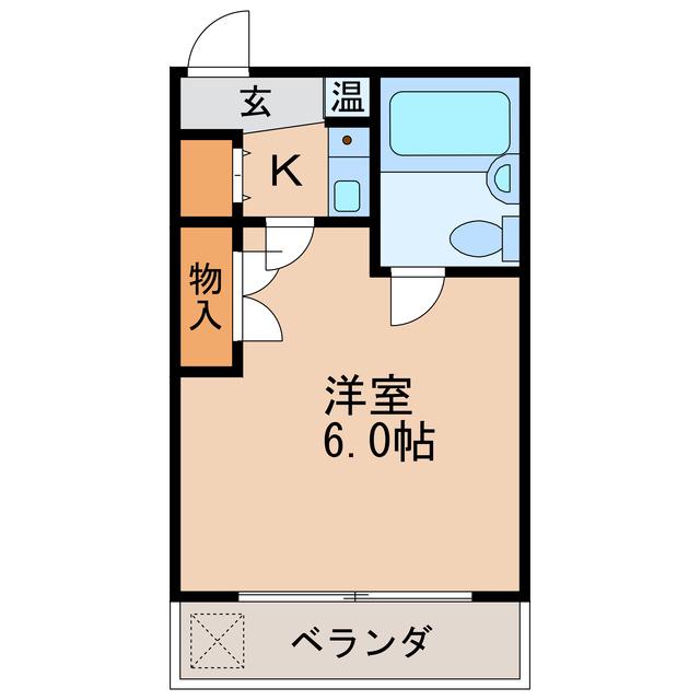 フィールドシティ新栄第1(1K/5階)の間取り写真