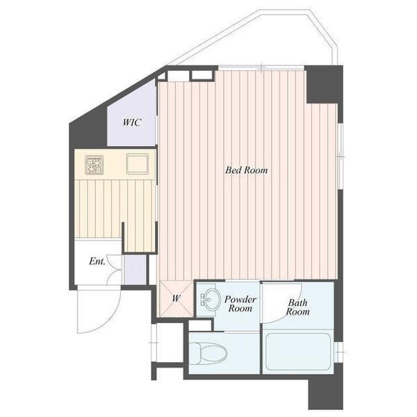 B CITY APARTMENT SUGINAMI TAKAIDO(1K/7階)の間取り写真