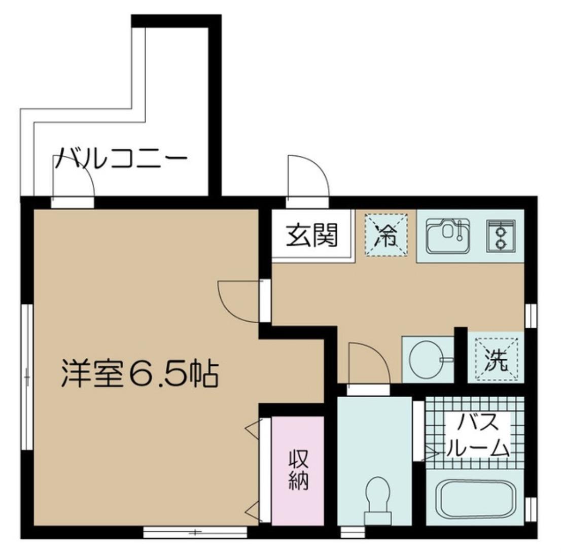 NSーGATE 青井 SECOND STAGE(1K/3階)の間取り写真