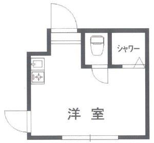 ホルティ高円寺(ワンルーム/2階)の間取り写真