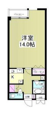 FRESCA神宮前 フレスカ神宮前(1K/3階)の間取り写真