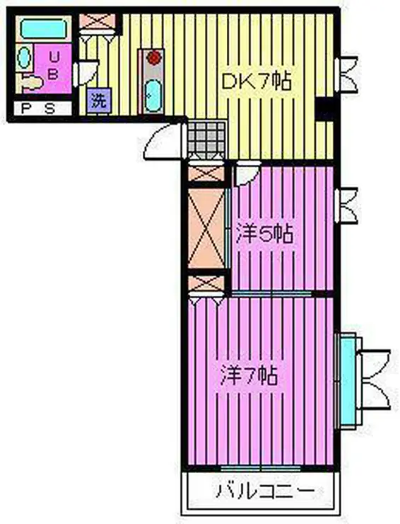 コーポKEN 4階階 間取り