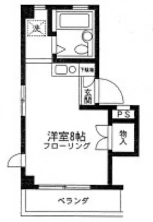 のぞみコーポ 2階階 間取り