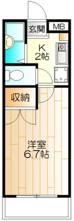モンレーヴ日吉 3階階 間取り