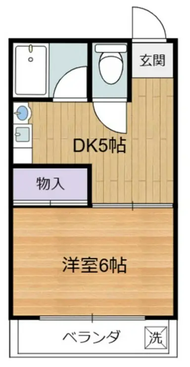 ローズマンション 3階階 間取り