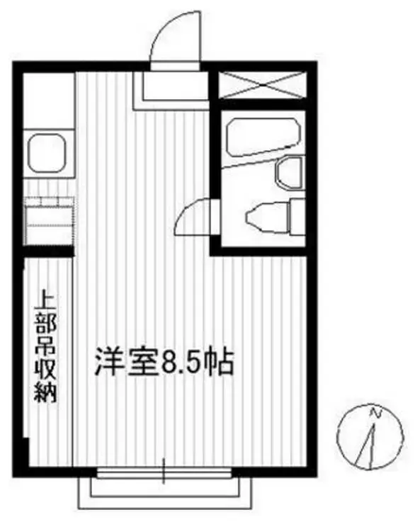 メゾンデスポワール 2階階 間取り