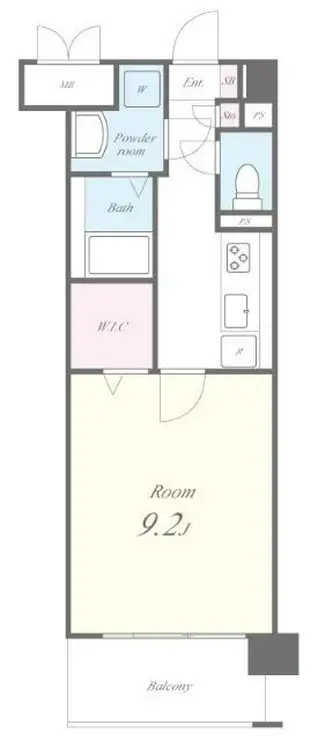ブランカヒルズ 5階階 間取り