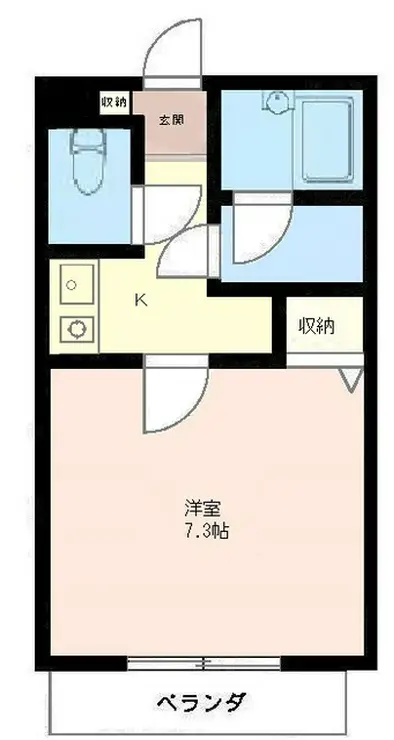 ボーンブン 2階階 間取り