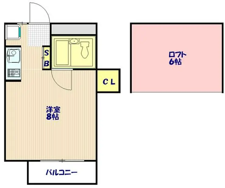 第3ビレッジ 2階階 間取り