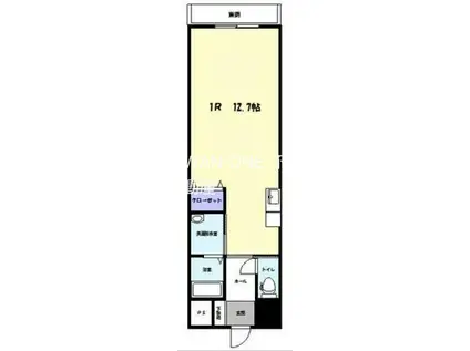 ロイヤル イタヤ(1K/3階)の間取り写真