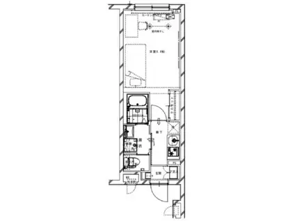リアルワン要町(1K/2階)の間取り写真
