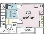 FIT北新宿(ワンルーム/1階)の間取り写真