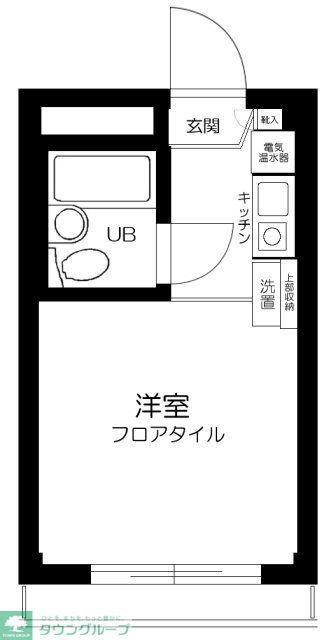 ピアレス上池袋(ワンルーム/2階)の間取り写真
