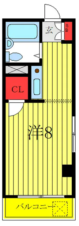 メゾンアリス 3階階 間取り