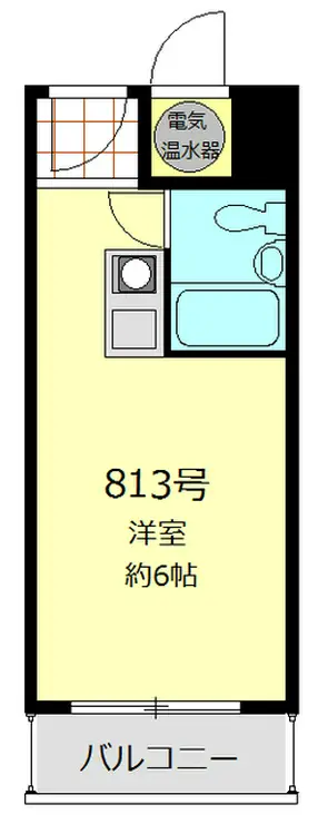 ライオンズマンション池袋 8階階 間取り