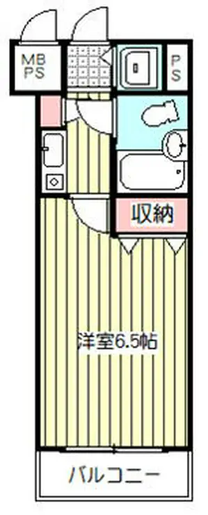 ライオンズマンション西川口第11 5階階 間取り