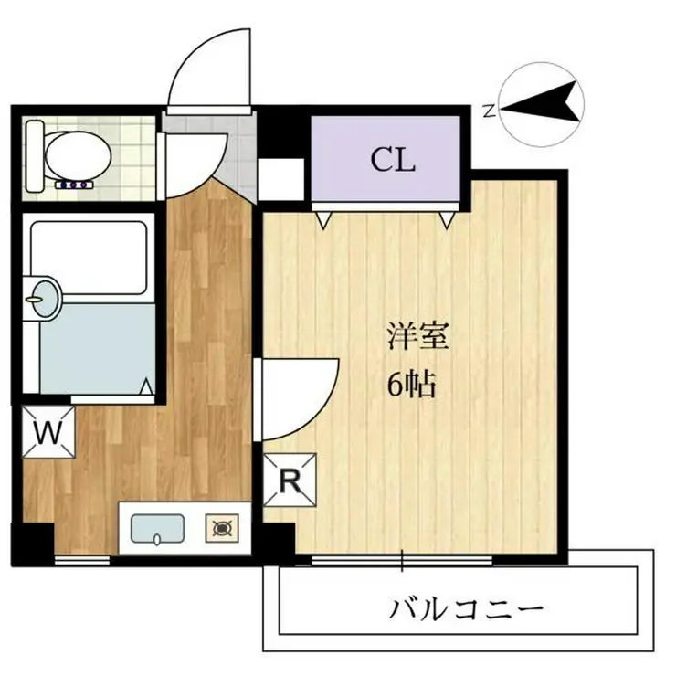 グランドシティ 2階階 間取り