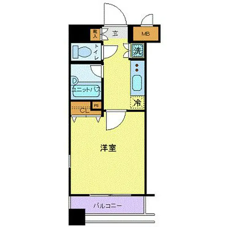 セルカディア港区芝浦 4階階 間取り