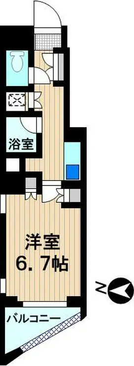 スパシエ川崎ウエスト 11階階 間取り