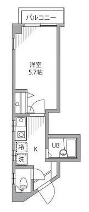 クレシェンテ大塚 3階階 間取り