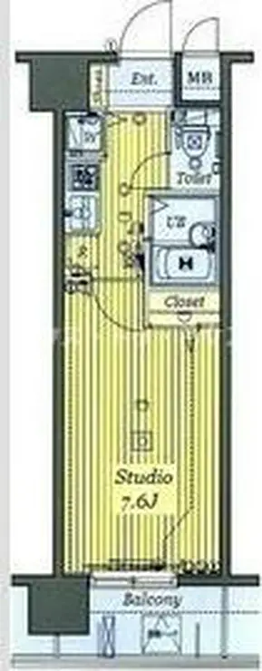 ガラ・ステージ茗荷谷 6階階 間取り