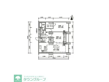 東雲キャナルコートCODAN14号棟(2LDK/2階)の間取り写真