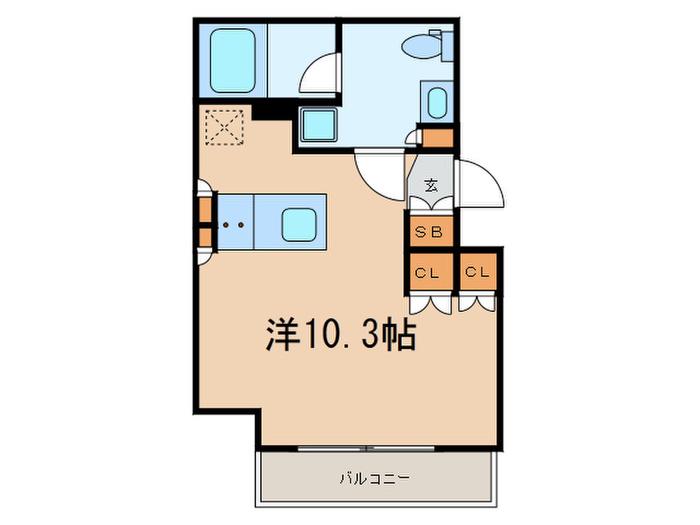 ルフォンプログレ南大塚(ワンルーム/5階)の間取り写真