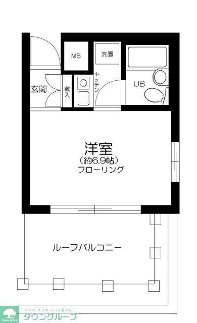 サマリヤマンション石神井公園(ワンルーム/5階)の間取り写真