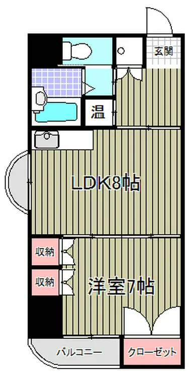 パレデモニュマンオンダ 6階階 間取り