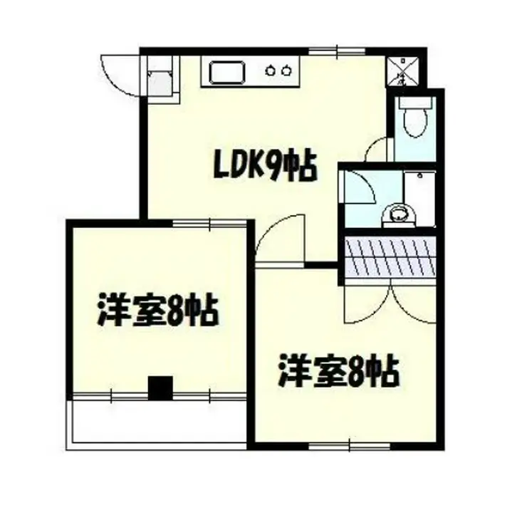 アメージングエステート慶和 3階階 間取り