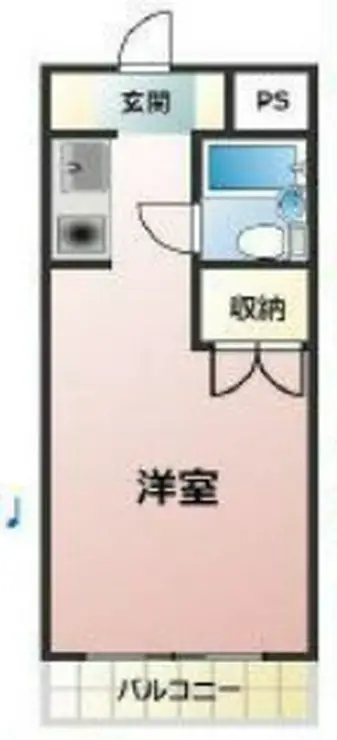アートイン八王子 1階階 間取り