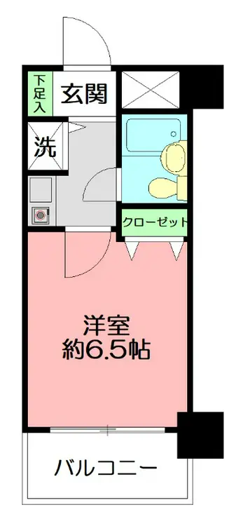 ライオンズマンション湘南江の島 3階階 間取り