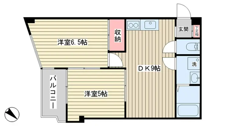 ブランモンターニュ石坂 3階階 間取り