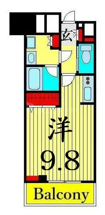 サンクレール荒川ブランガーデン 15階階 間取り