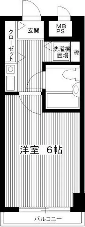 ライオンズプラザ本蓮沼 11階階 間取り